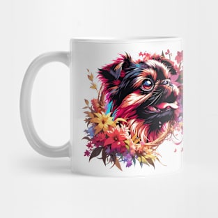 Brussels Griffon Joyful Mothers Day Dog Mom Gift Mug